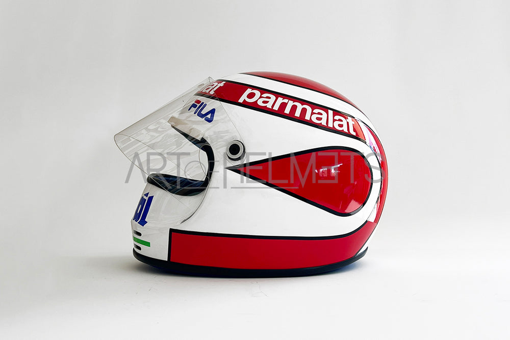 cheap motorcycle helmets nelson Nelson Piquet 1983 F1 Full-Size 1:1 Replica Helmet