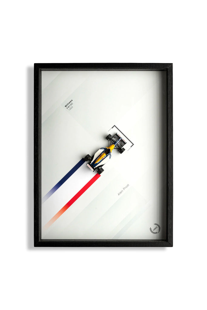 Alain Prost 1993 Art Framed Print – Art of Helmets