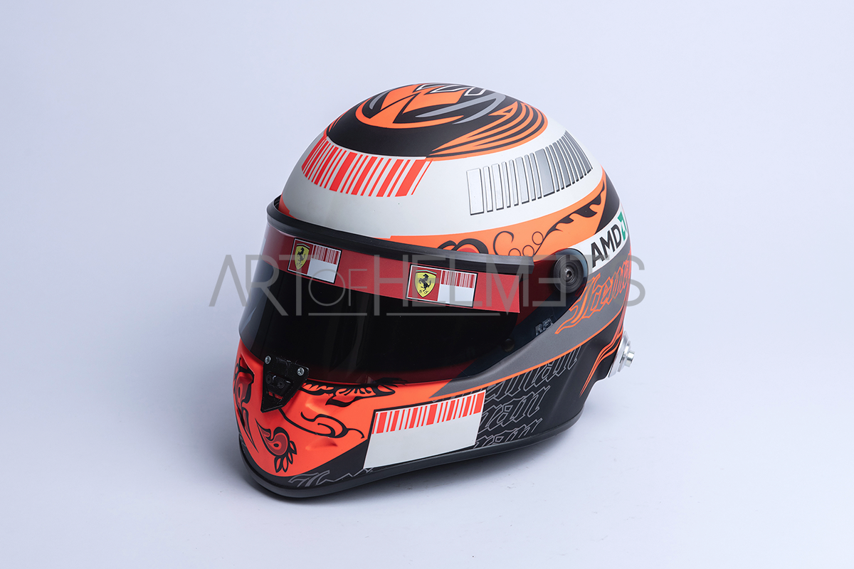 shoei helmet 2008 Kimi Räikkönen 2008 Formula 1 Full-Size 1:1 Replica Helmet – Art of Helmets