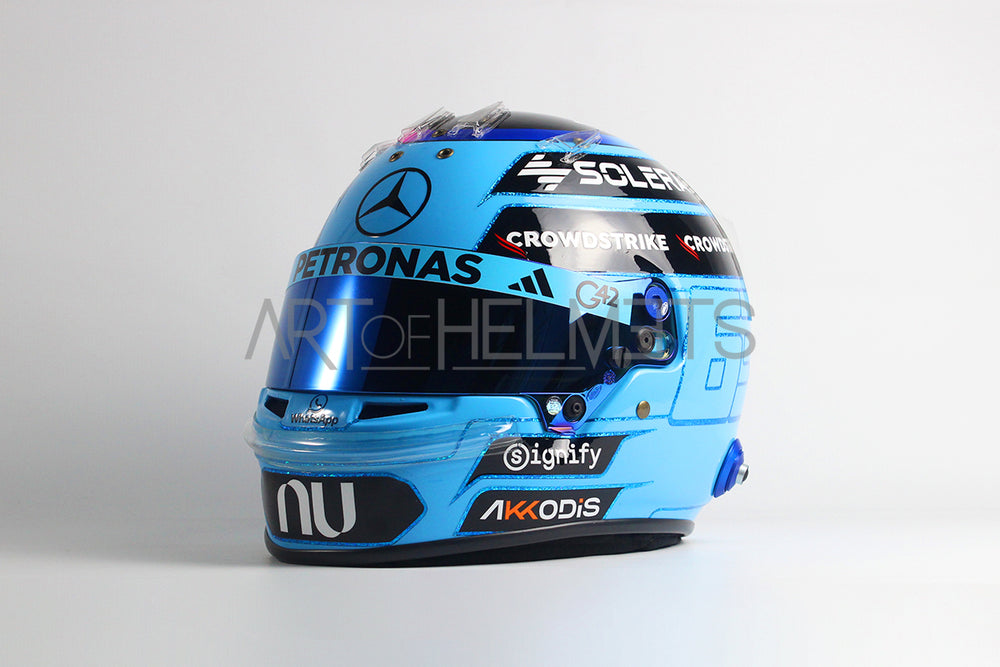 George Russell 2026 F1 Full-Scale 1:1 Replica Helmet | Art of Helmets