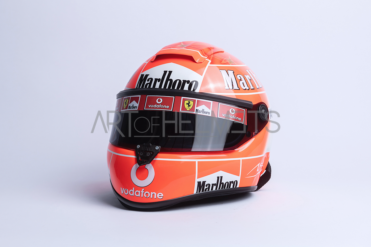 shoei helmet 2004 Michael Schumacher 2004 Monza GP Full-Scale 1:1 Replica Helmet