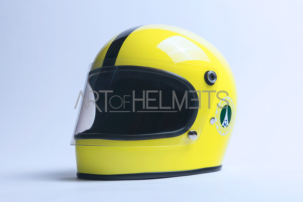 1978 motorcycle helmets Ayrton Senna 1978 Karting Full-Scale 1:1 Replica Helmet