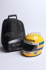 Ayrton Senna 1979 & 1980 Karting Full-Size 1:1 Replica Helmet