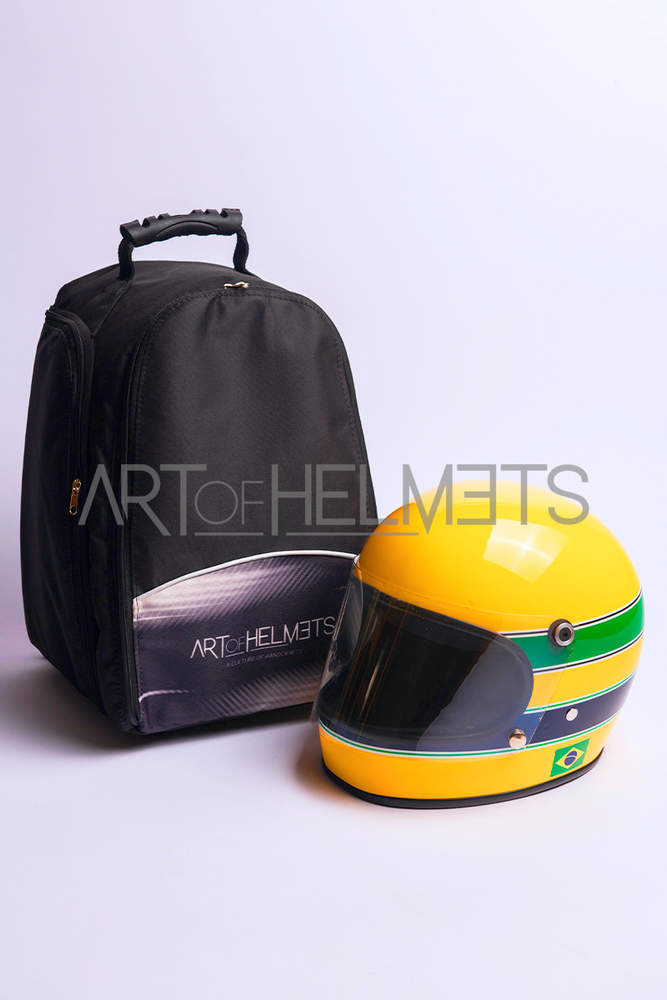 Ayrton Senna 1981 Formula Ford 1600 Full-Size 1:1 Replica Helmet