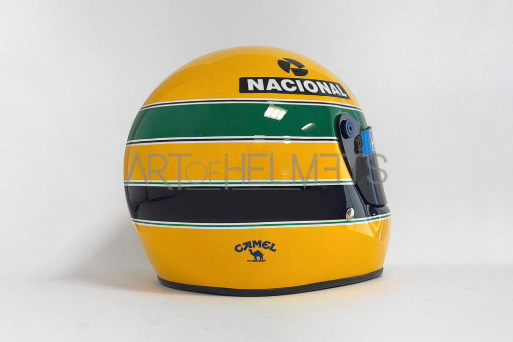Ayrton Senna 1987 F1 Full-Size 1:1 Replica Helmet