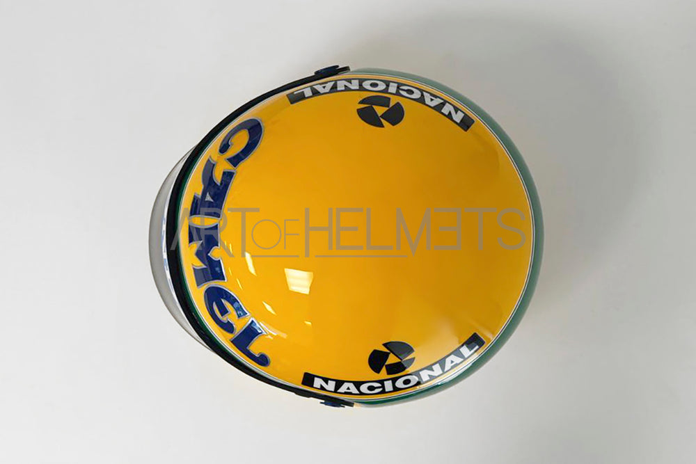 Ayrton Senna 1987 F1 Full-Size 1:1 Replica Helmet