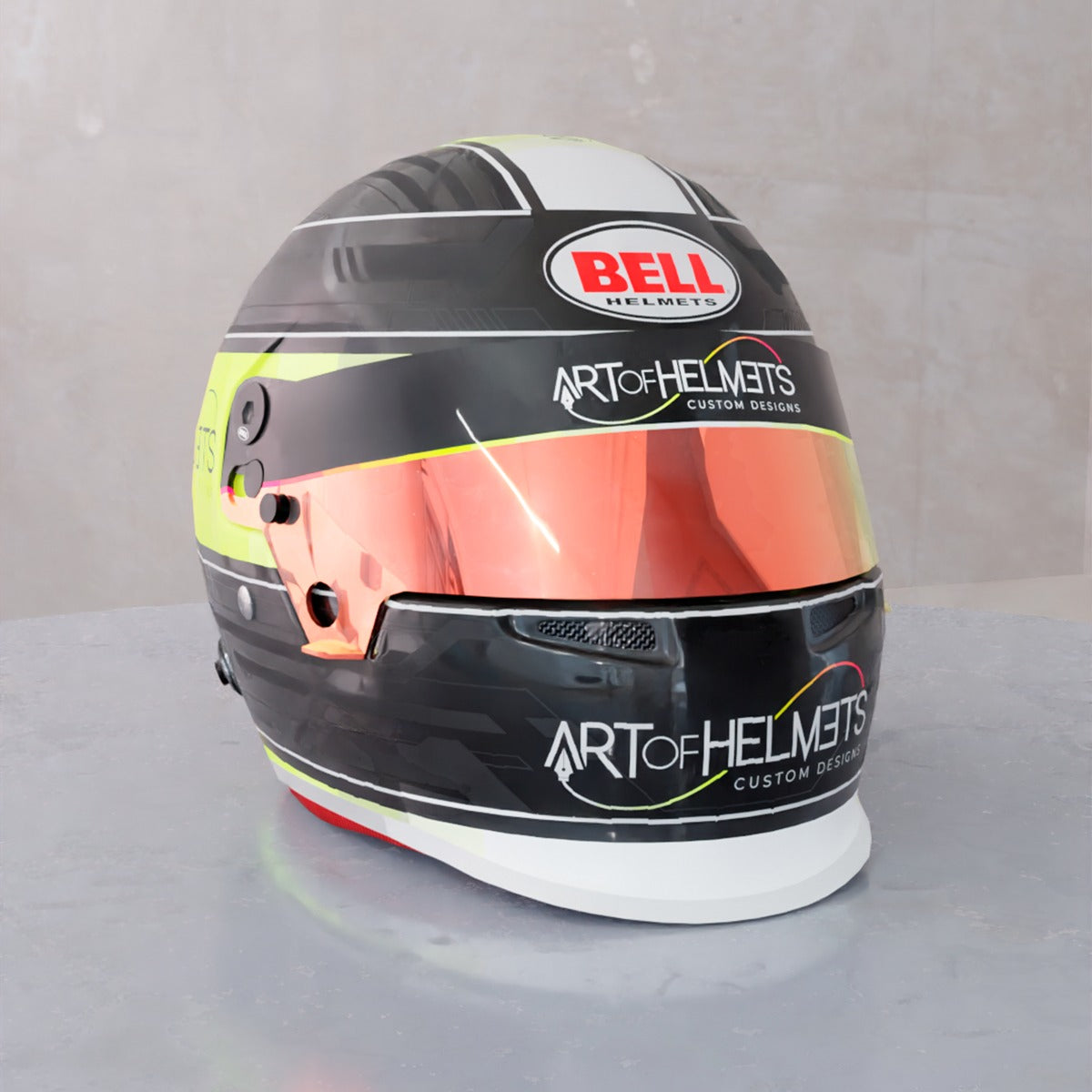 bell helmet custom paint Package 4: Helmet Custom Design 3D Rendered Images + 360° Video + IG R – Art of Helmets