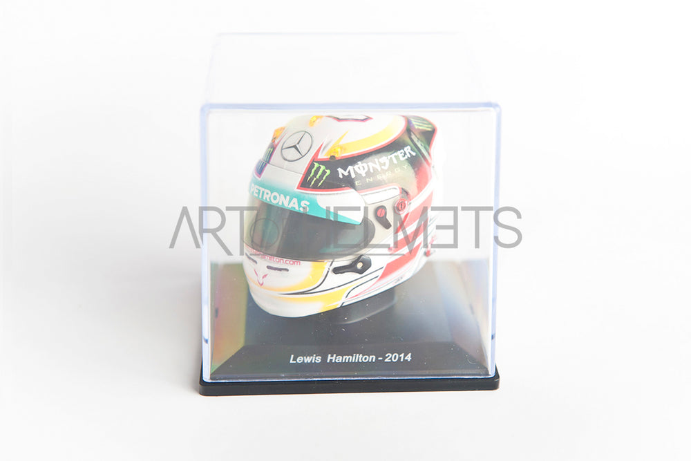 Lewis Hamilton 2014 Mini 1:5 Scale Replica Helmet