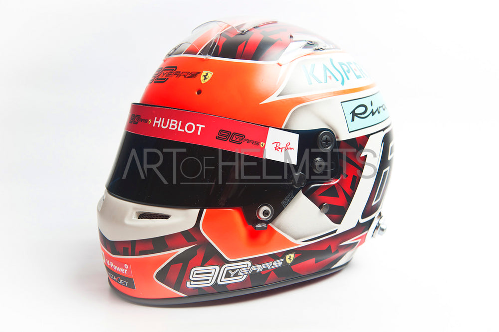 Charles Leclerc 2019 Belgium GP Full-Size 1:1 Replica Helmet