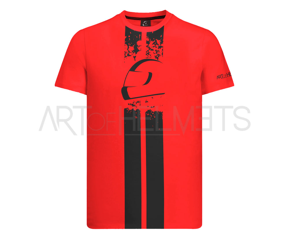 Art of Helmets Route T-Shirt 2020 - Red