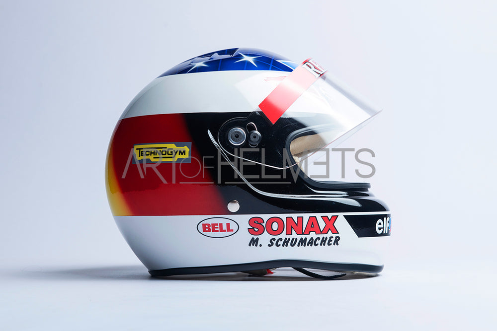 Michael Schumacher 1995 F1 Full-Size 1:1 Replica Helmet