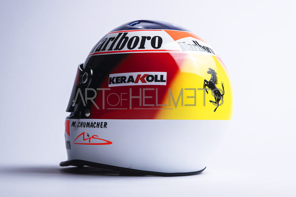 Michael Schumacher 1998 F1 Helmet | Full-Scale 1:1 Replica Michael Schumacher 1998 F1 Helmet | Full-Scale 1:1 Replica