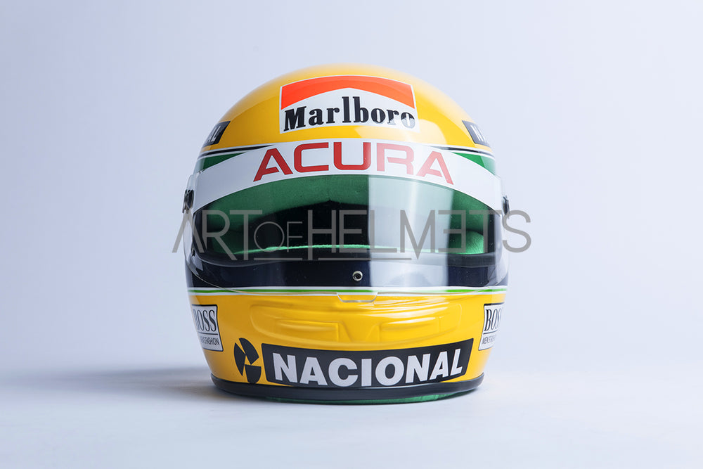 Ayrton Senna 1990 F1 Full-Size 1:1 Replica Helmet