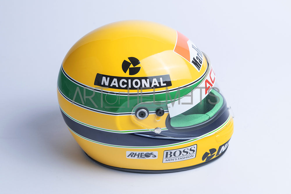 Ayrton Senna 1990 F1 Full-Size 1:1 Replica Helmet