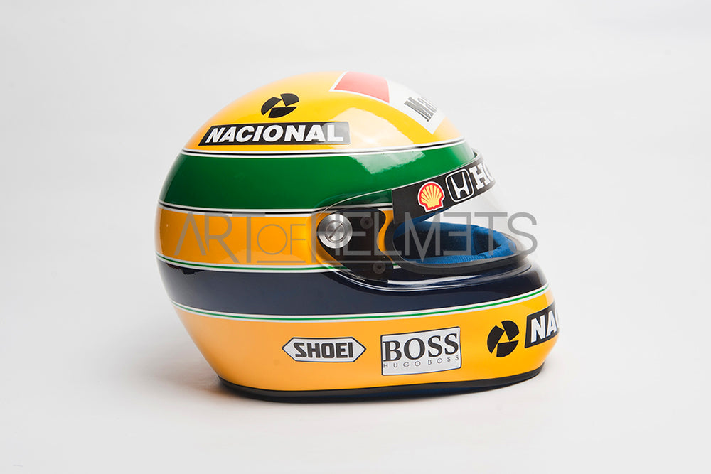 Ayrton Senna 1992 F1 Full-Size 1:1 Replica Helmet