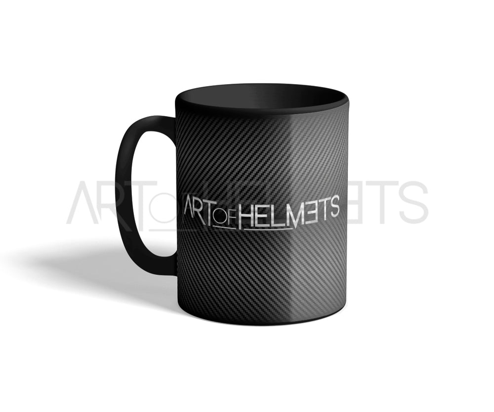 Art of Helmets Mug - Carbon / Race / Route