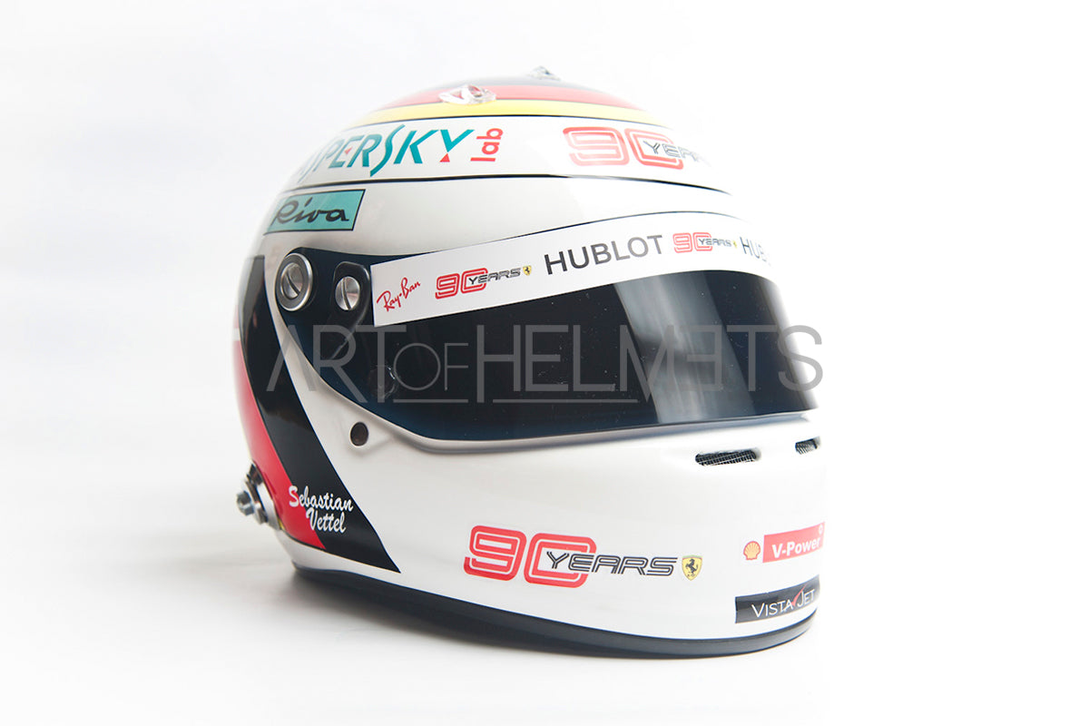 Sebastian Vettel 2019 Germany Grand Prix Full-Size 1:1 Replica Helmet