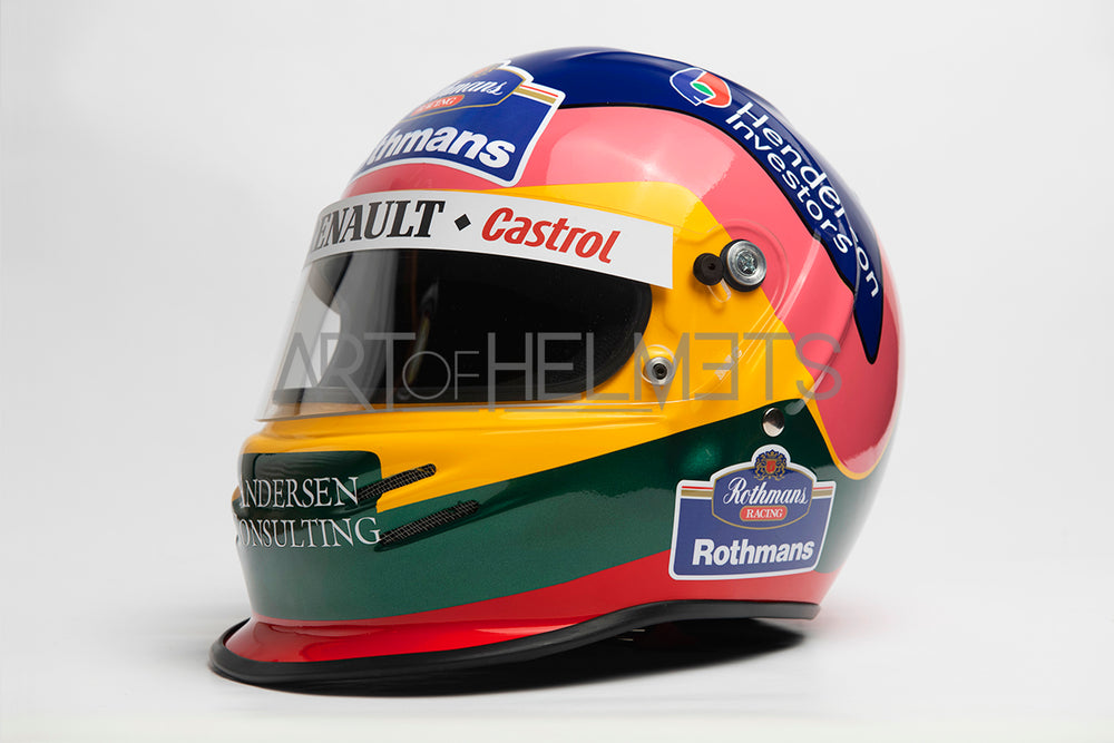 Jacques Villeneuve 1997 F1 World Champion Full-Size 1:1 Replica Helmet